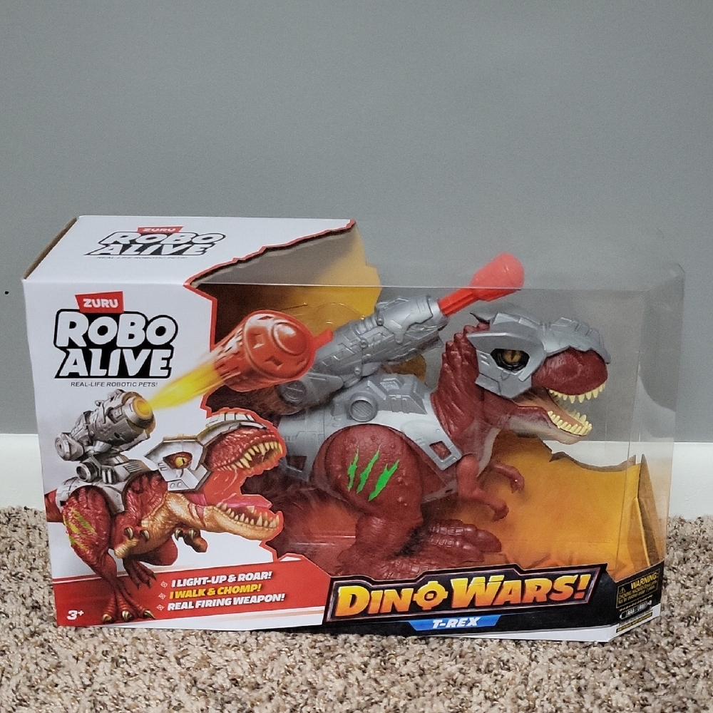 Zuru Robo Alive Dino Wars T-Rex - Red and Gray